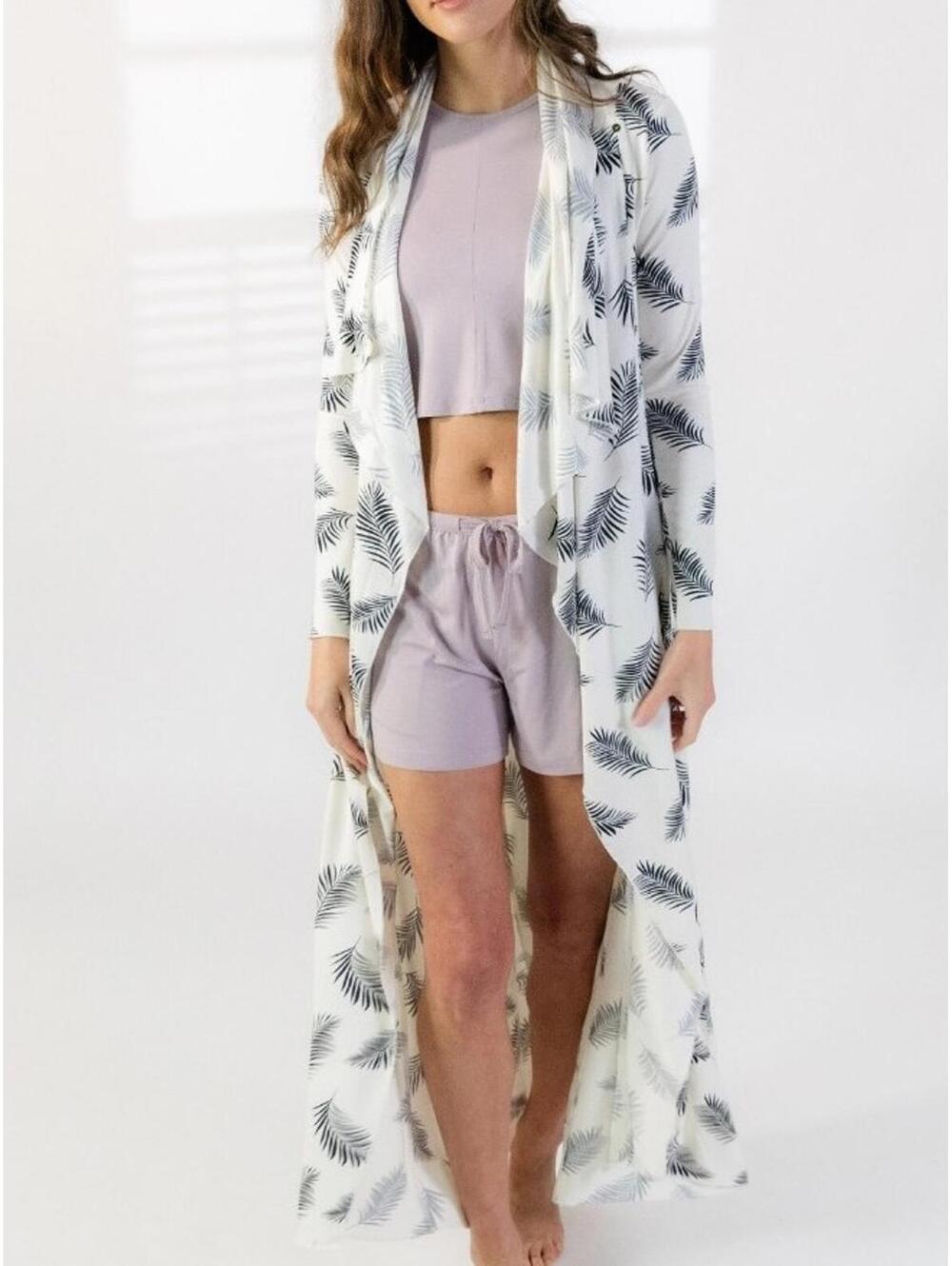 Large bamboo modal womens robe
